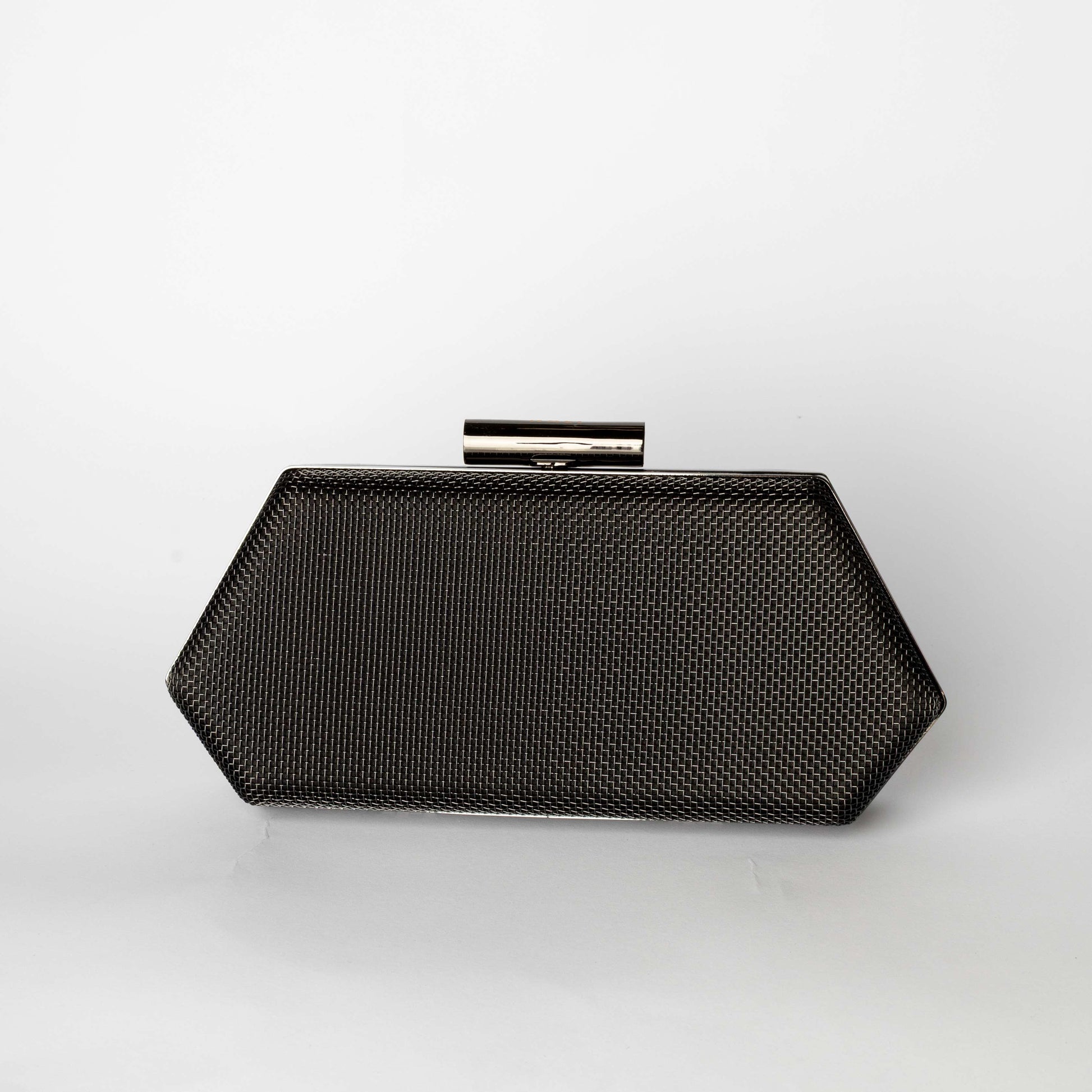 Clutch Esagonale Nera