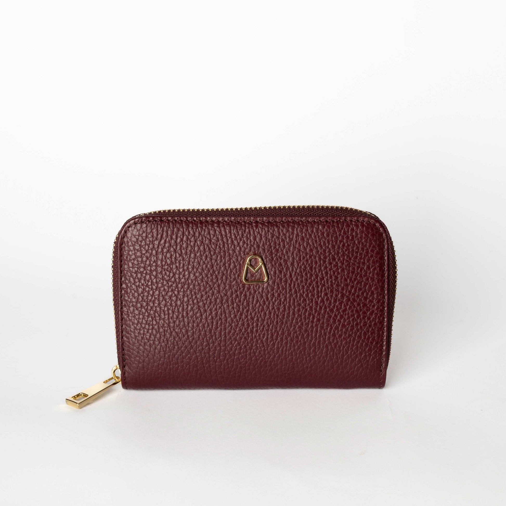 Portafoglio Zip Bordeaux