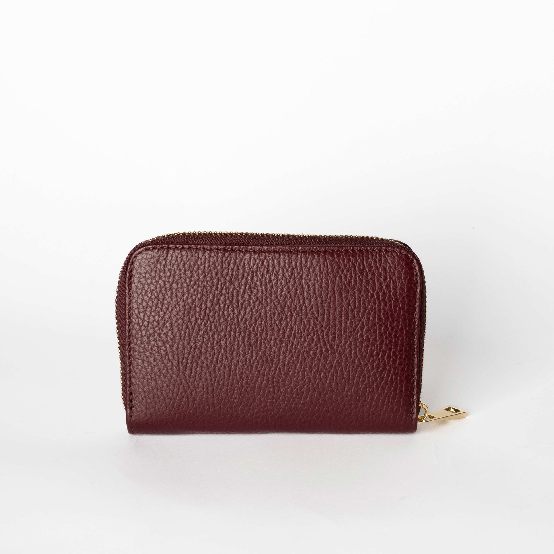 Portafoglio Zip Bordeaux