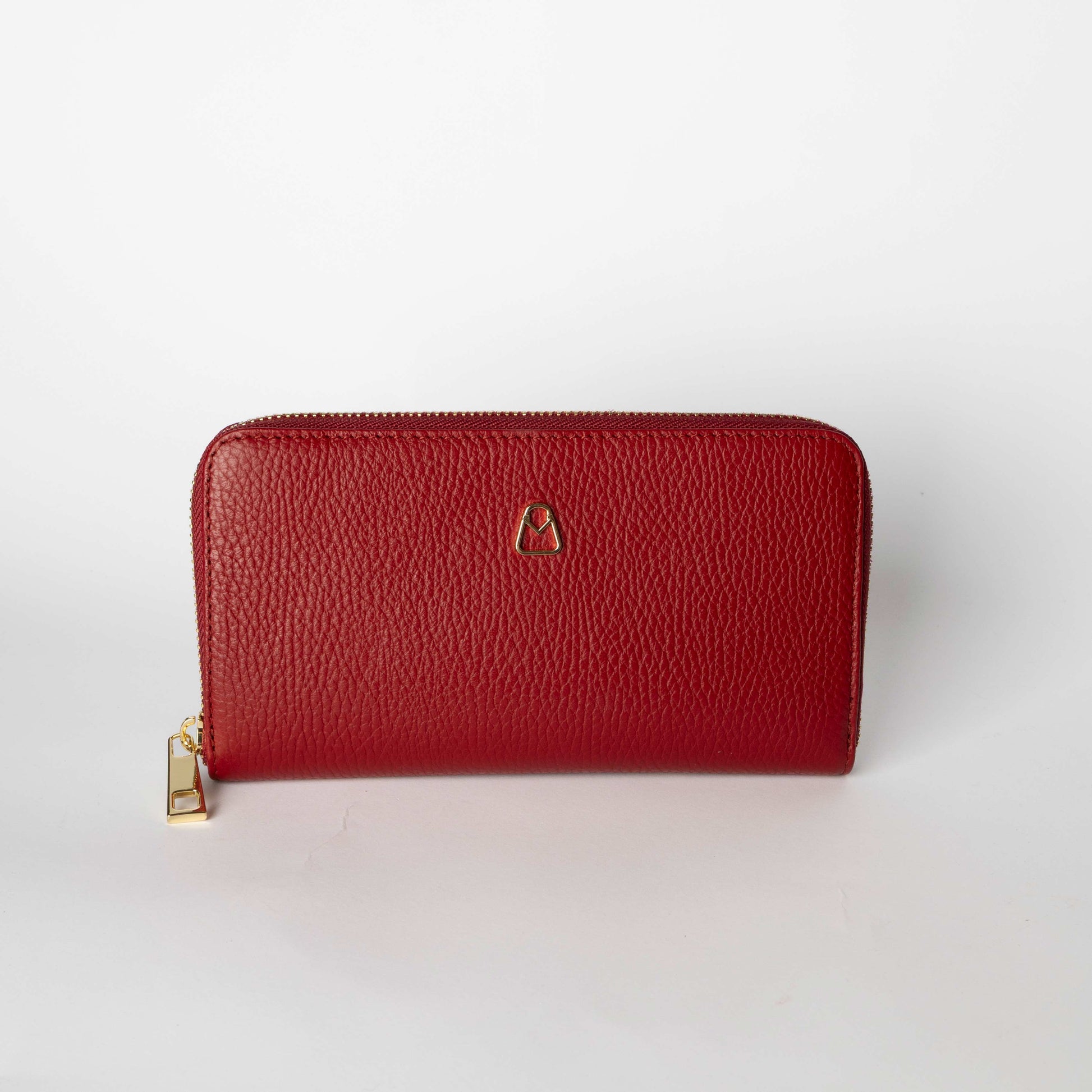 Portafoglio Zip Rosso Intenso