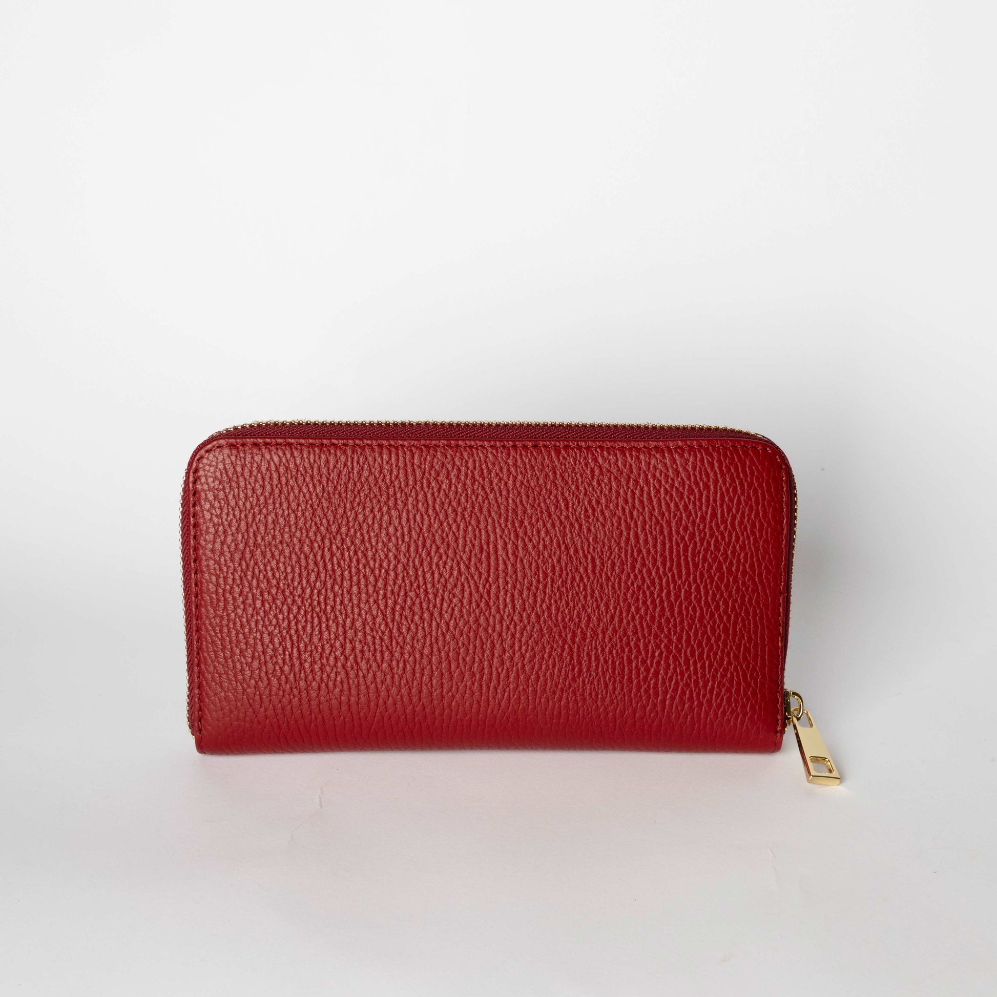Portafoglio Zip Rosso Intenso