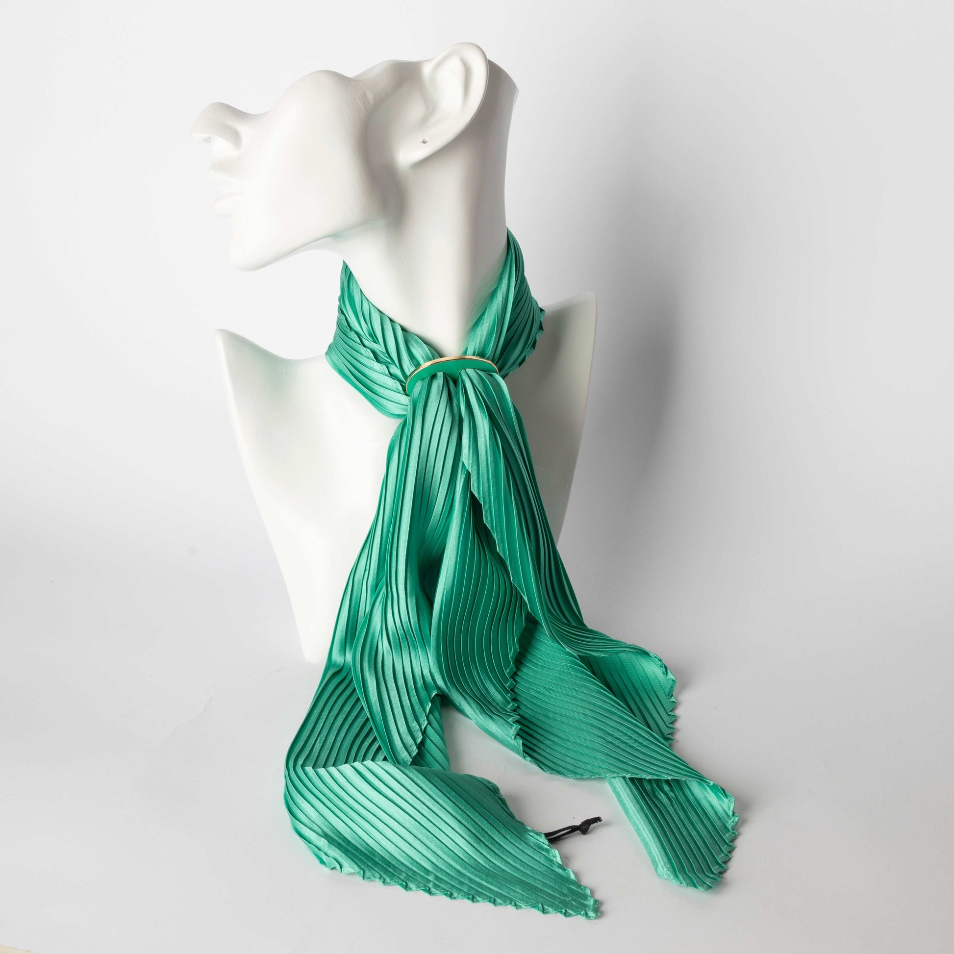 Foulard Plissé Rosso