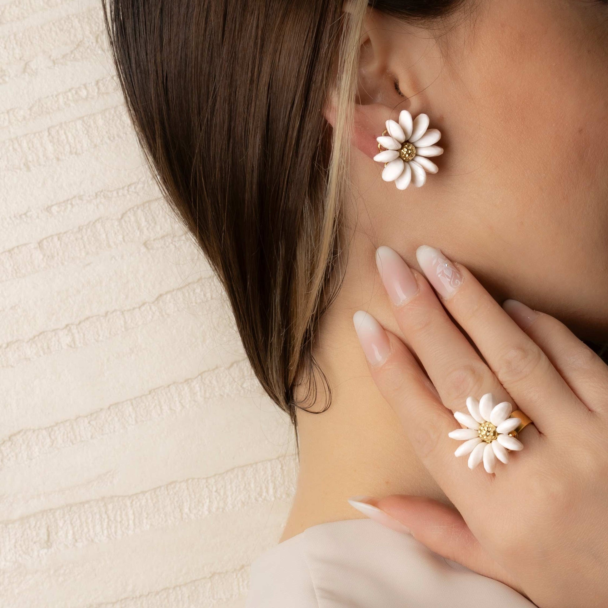 Set Margherita Orecchino e Anello