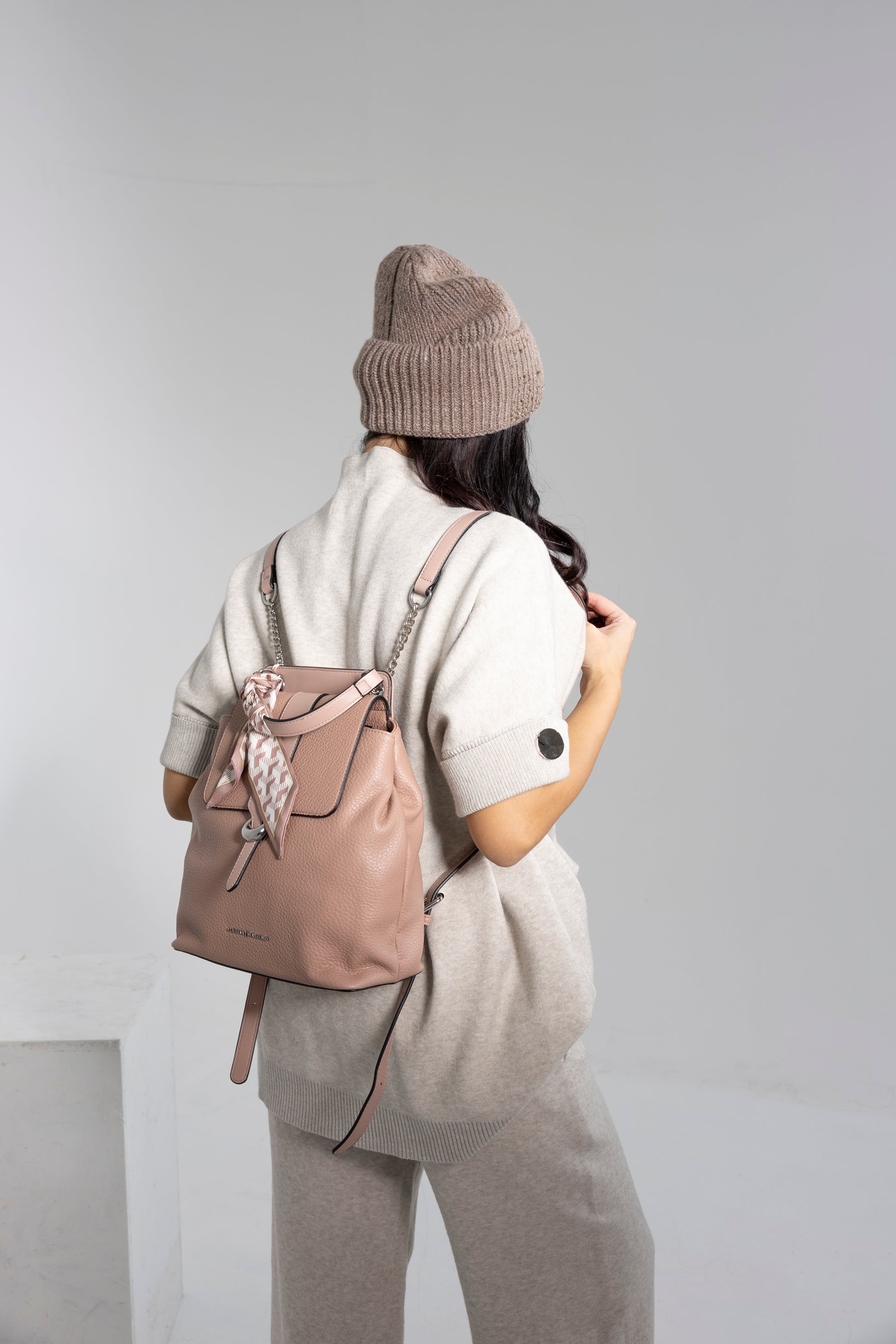 Zaino dust pink Alessia Massimo