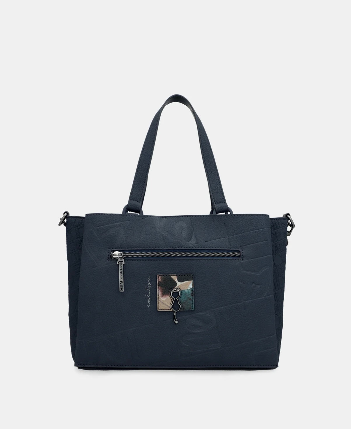 Borsa a spalla Blu Anekke