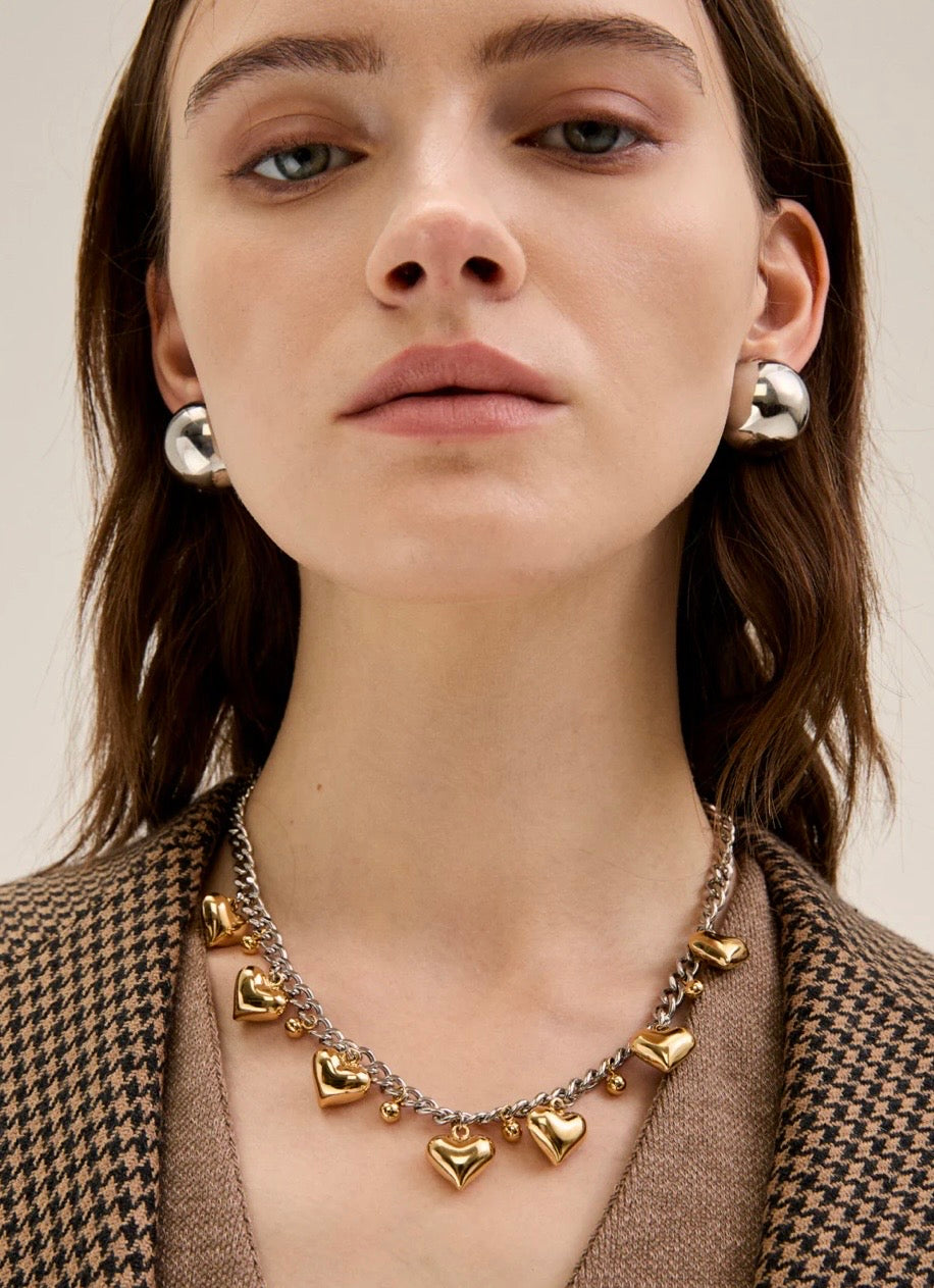 Collana color oro/argento Nalì