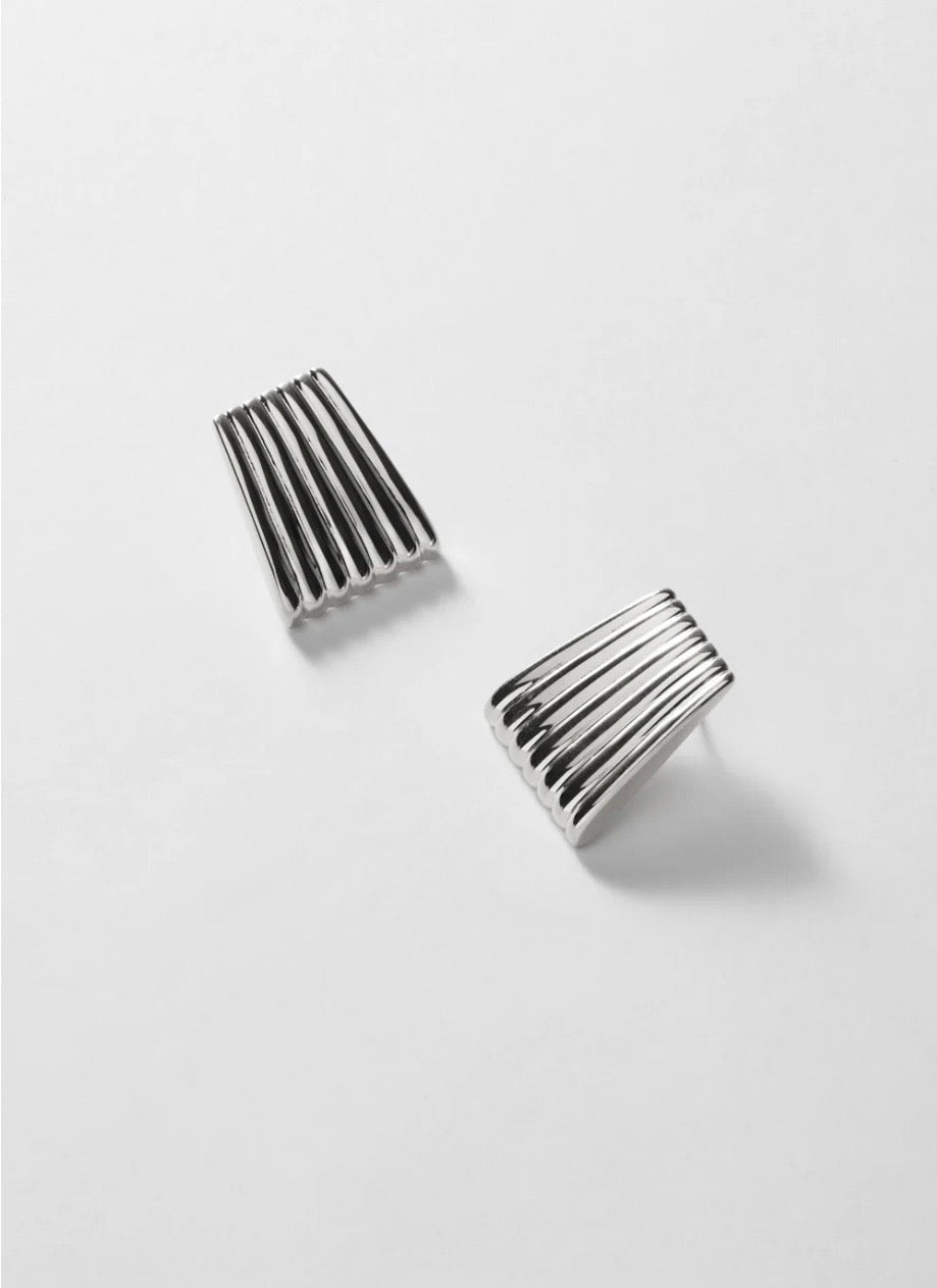 Orecchini argentati Nalì