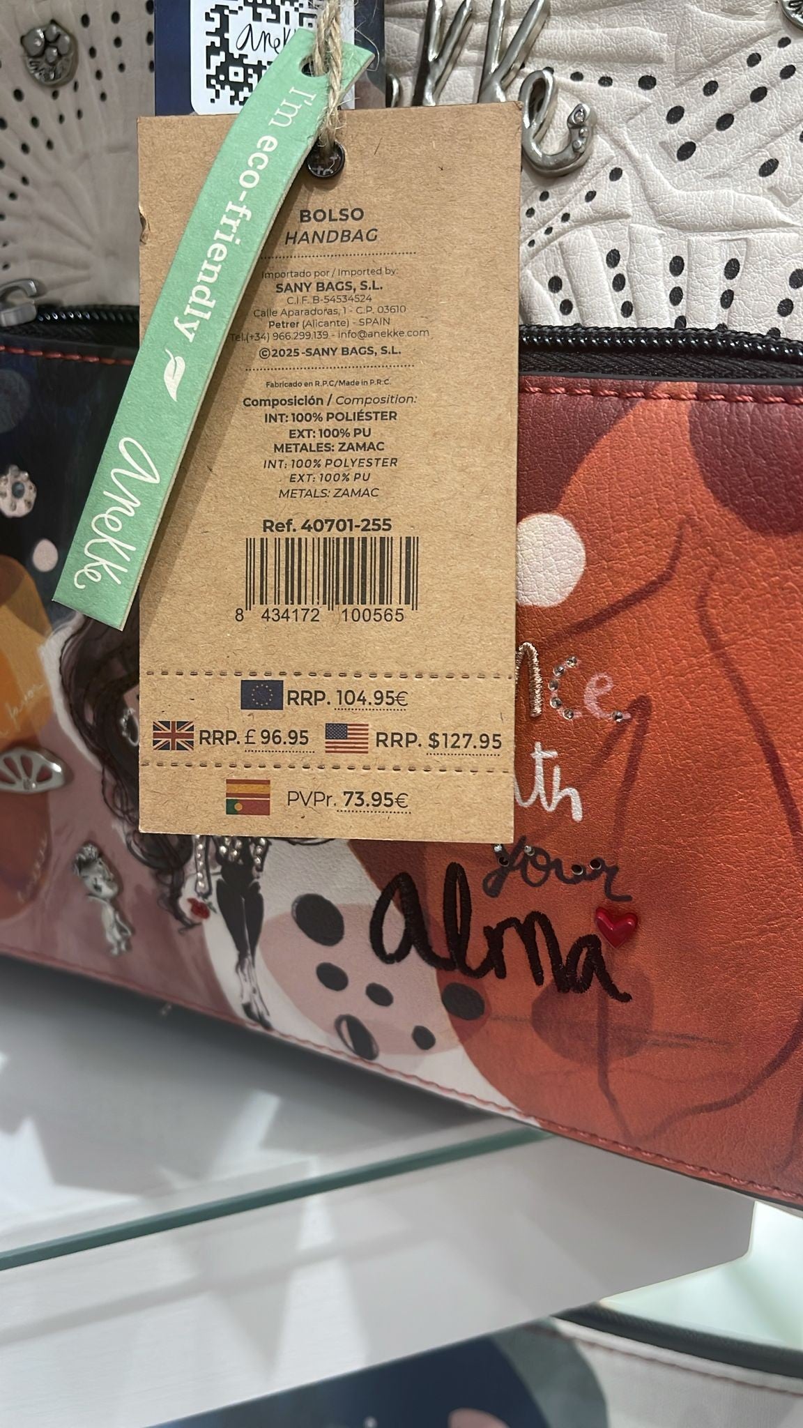 Borsa Shopper Anekke Multiscomparto