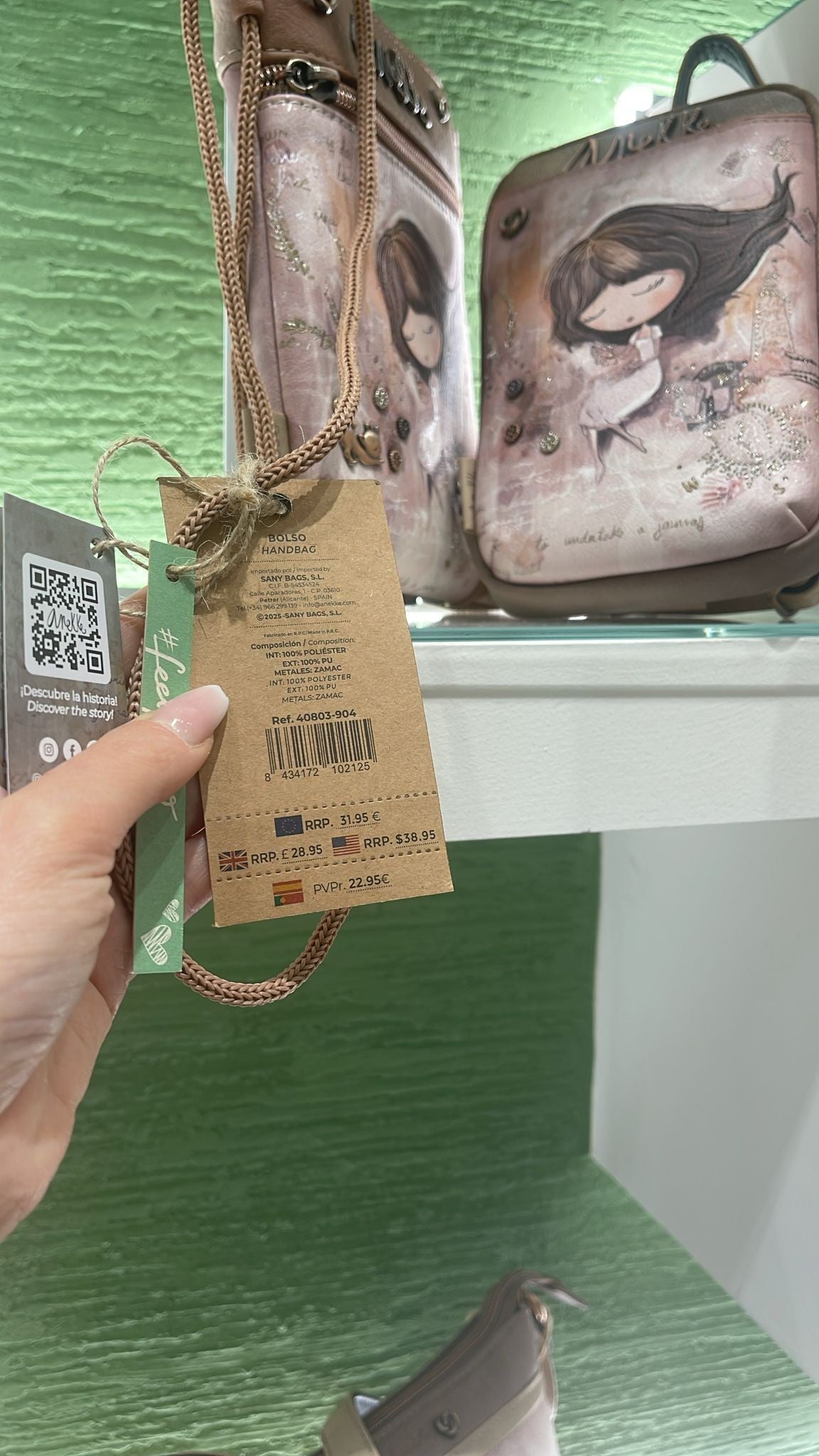 Mini borsa Anekke floreale 'My Safe Space'