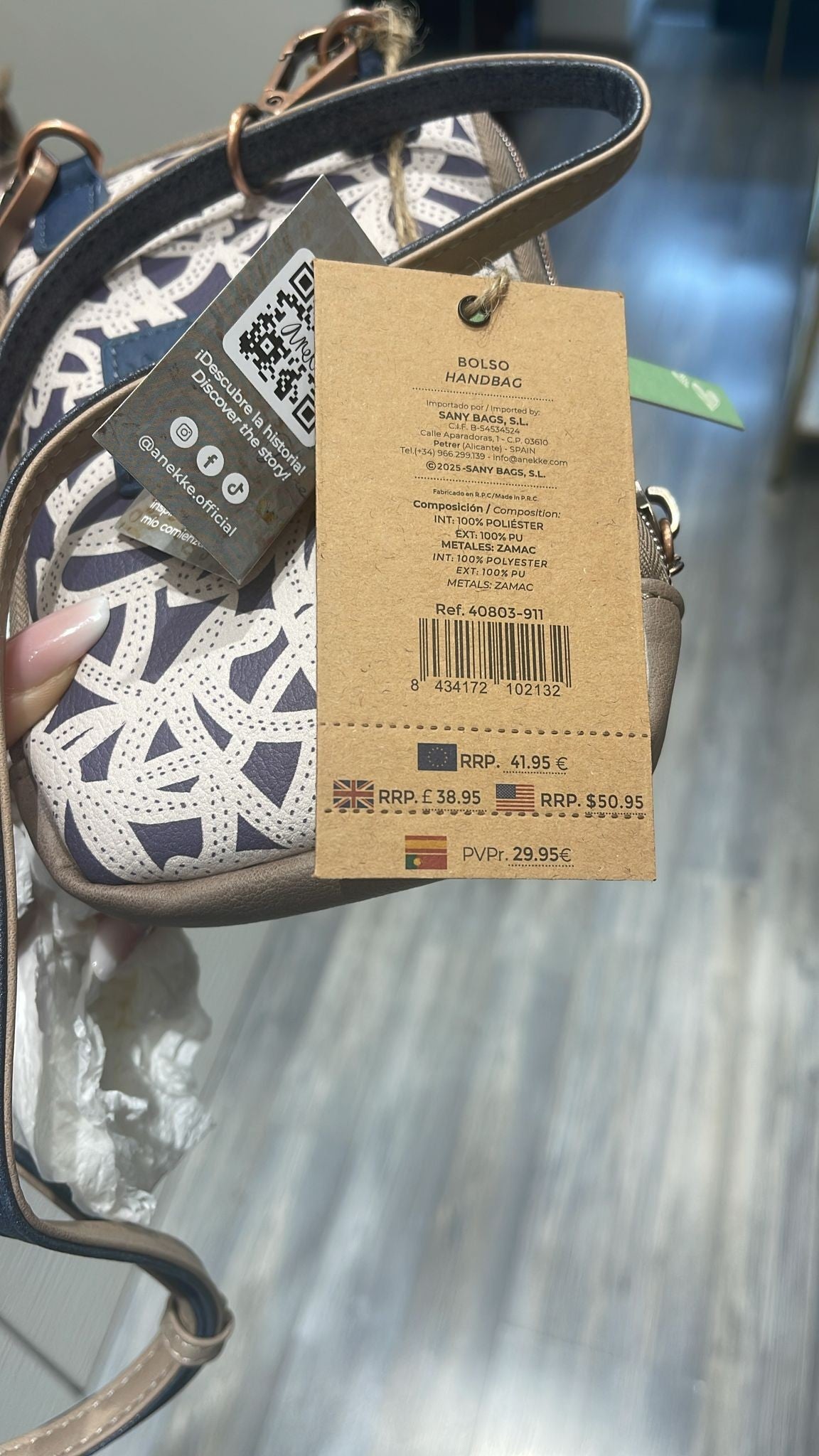 Mini Borsa a Tracolla Anekke Sweet