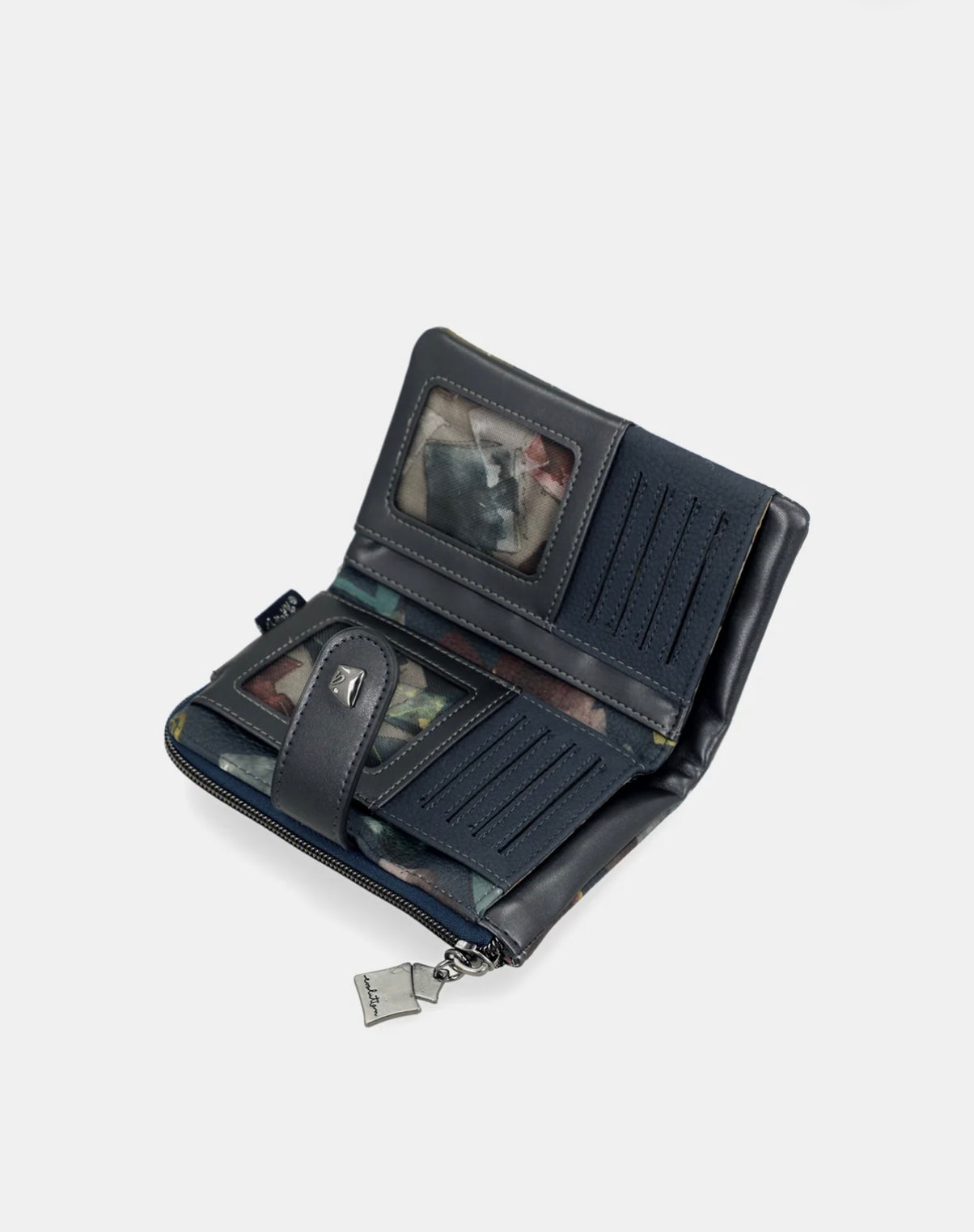 Portafoglio blu Anekke