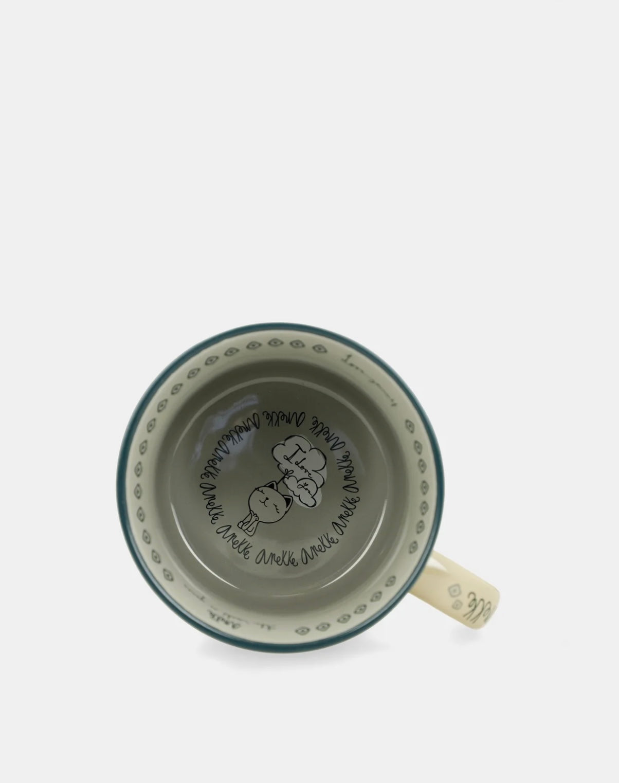 Tazza fantasia taupe/grigio Anekke