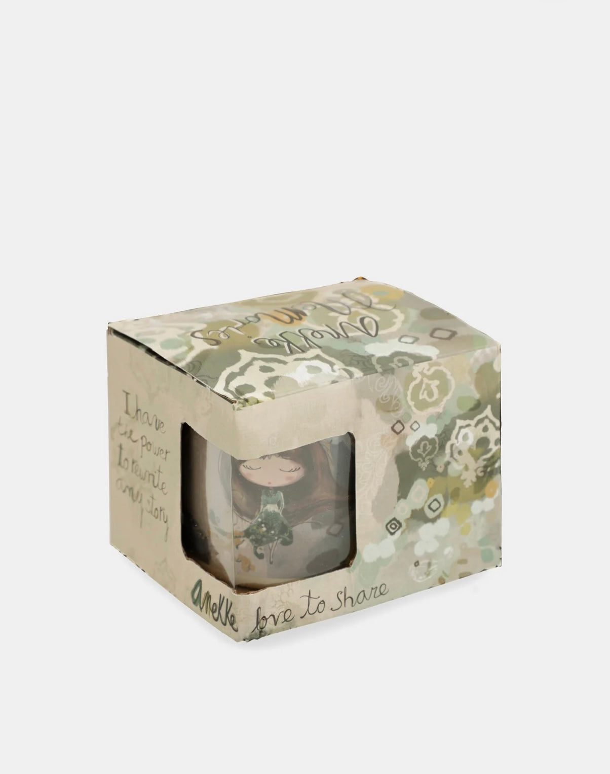 Tazza fantasia taupe/grigio Anekke