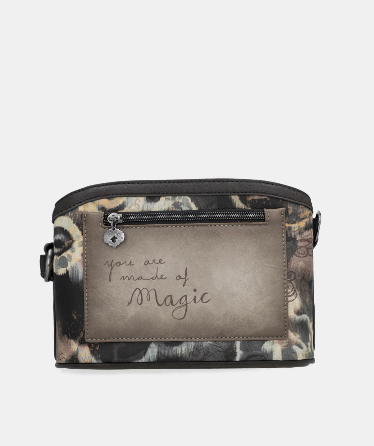 Borsa tracolla fantasia taupe Anekke