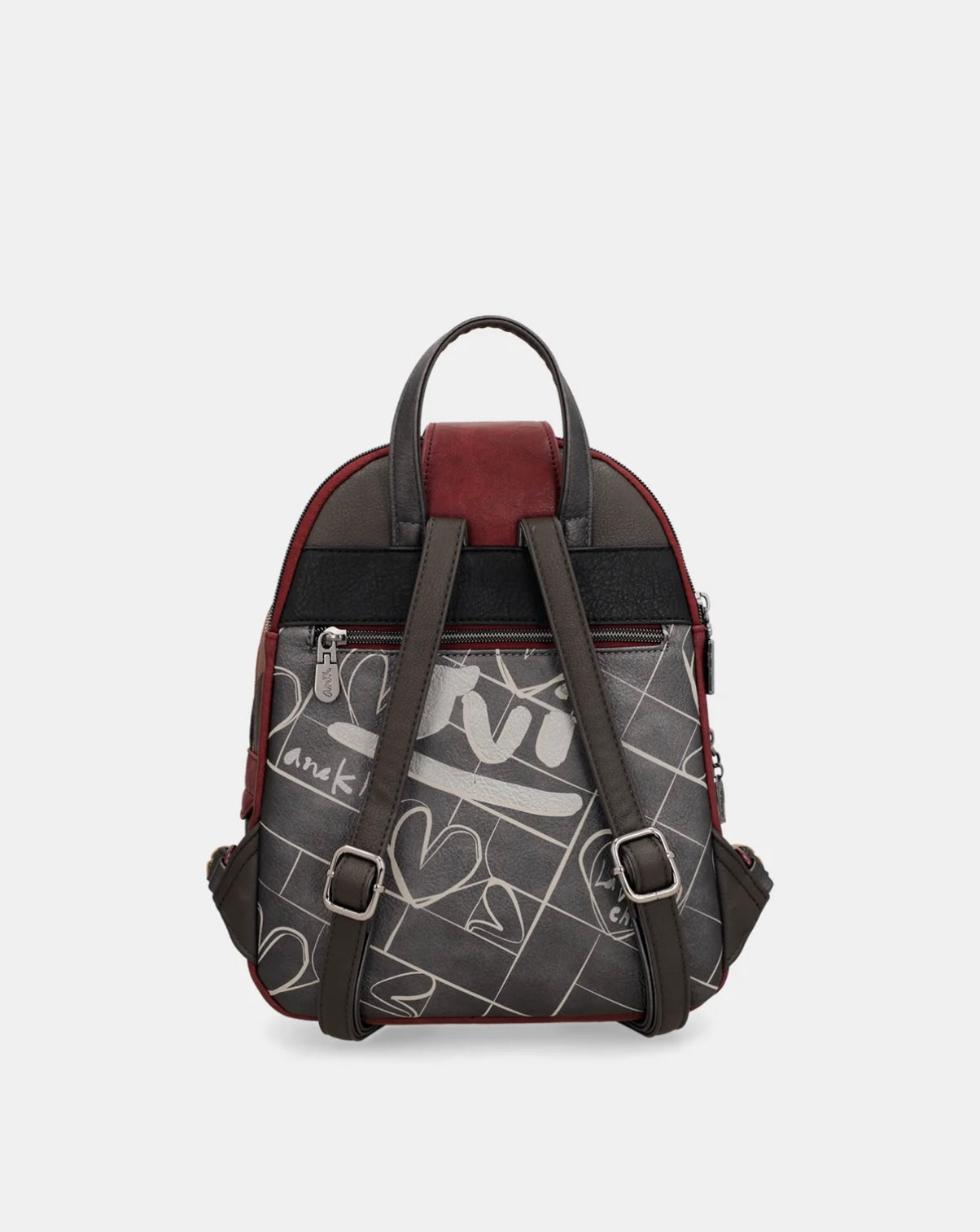 Zaino fantasia marrone/testa di moro Anekke